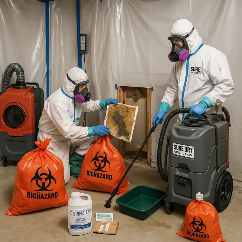 Contaminated Water Handling Protocols process in Blissfield, MI